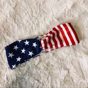 American Flag Nylon Bandeau